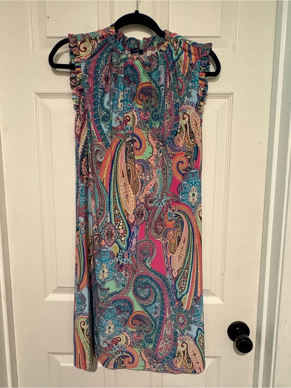 Tommy Hilfiger Multicolor Paisley Sleeveless Dress
